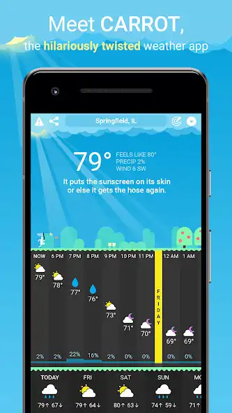 Play CARROT Weather and enjoy CARROT Weather with UptoPlay Play CARROT Weather and enjoy CARROT Weather with UptoPlay