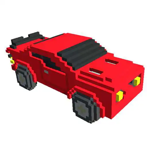 Free play online Cars 3D Color by Number - Voxel, Puzzle Coloring APK
