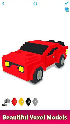 Play Cars 3D Color by Number - Voxel, Puzzle Coloring Play Cars 3D Color by Number - Voxel, Puzzle Coloring