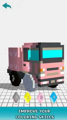 Play Cars 3D Color by Number - Voxel, Puzzle Coloring Play Cars 3D Color by Number - Voxel, Puzzle Coloring