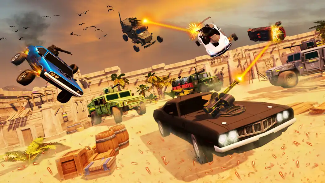 Play Cars Battle: War Shooting Game  and enjoy Cars Battle: War Shooting Game with UptoPlay