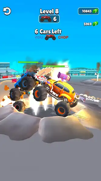 Play Cars Clash as an online game Cars Clash with UptoPlay