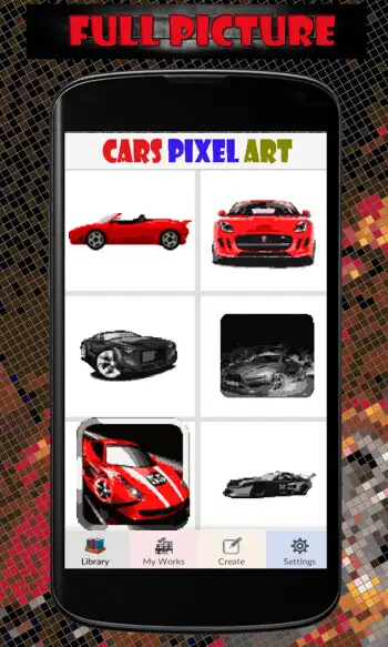 Play Cars Color by Number as an online game Cars Color by Number with UptoPlay