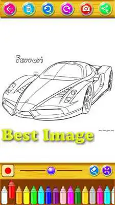 Play Cars Coloring and Drawing Book