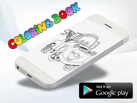 Play Cars Coloring Book