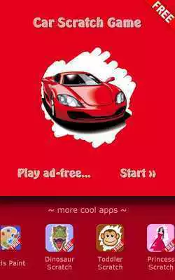 Play Car Scratch Game for Kids Free
