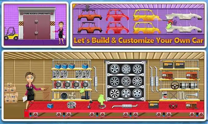 Play Car Showroom Shopping