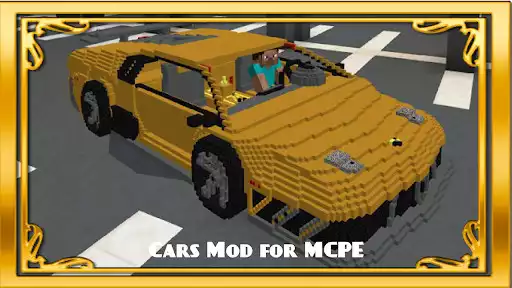 Play Cars MOD for MCPE