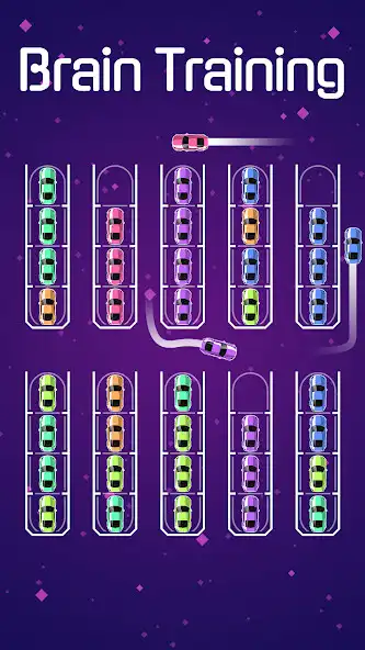 Play Car Sort: Puzzle Color Games as an online game Car Sort: Puzzle Color Games with UptoPlay