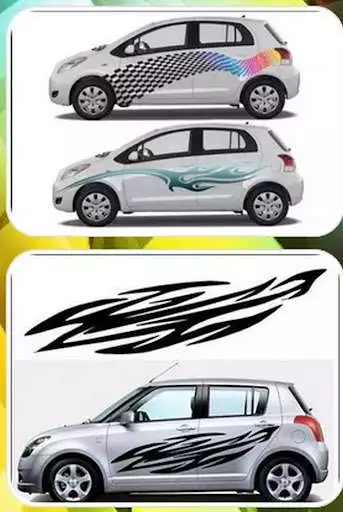 Play car sticker design as an online game car sticker design with UptoPlay