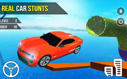 Play Car Stunt 3D Car Racing Game as an online game Car Stunt 3D Car Racing Game with UptoPlay
