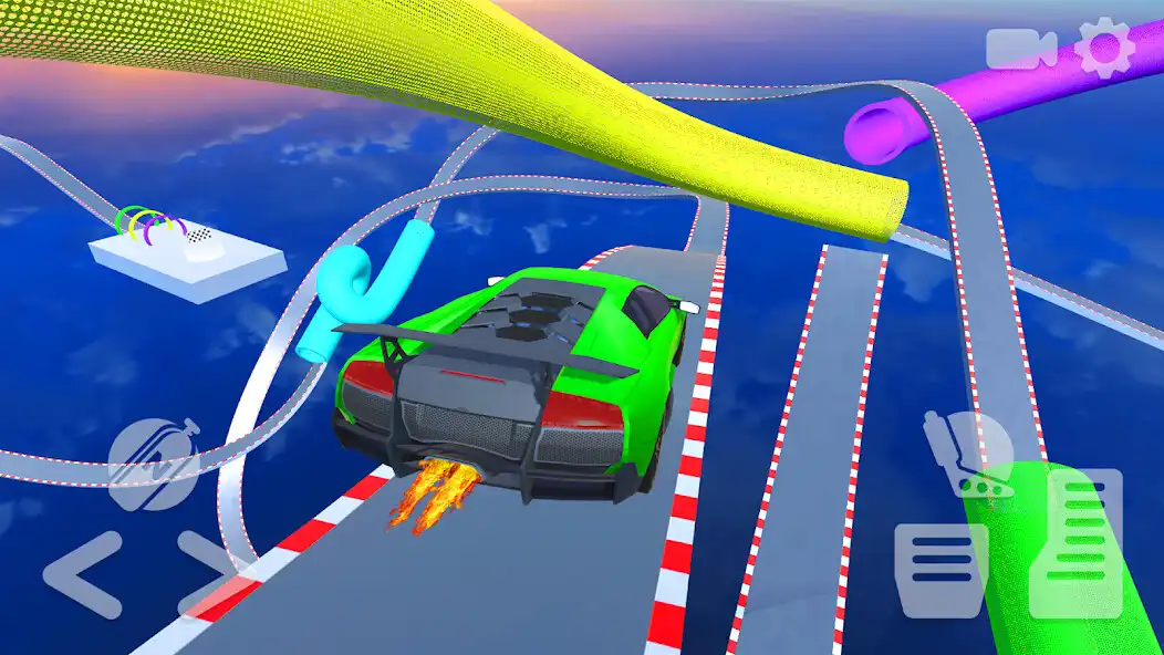 Play Car Stunt Races Extreme Racing as an online game Car Stunt Races Extreme Racing with UptoPlay