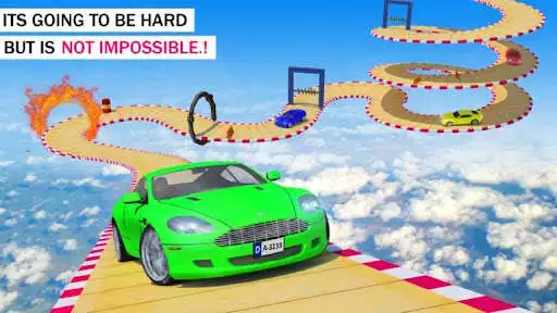 Play Car Stunt Racing - Car Games as an online game Car Stunt Racing - Car Games with UptoPlay