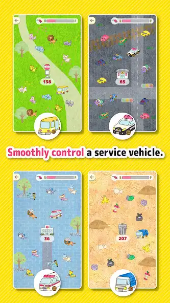 Play Car tag - Play tag with service vehicles! as an online game Car tag - Play tag with service vehicles! with UptoPlay