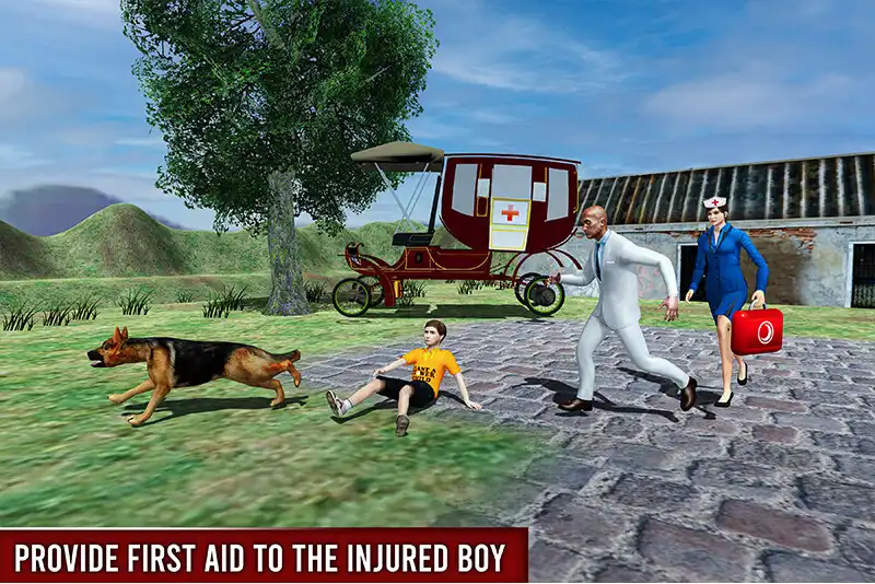 Play Cart Ambulance Village  and enjoy Cart Ambulance Village with UptoPlay