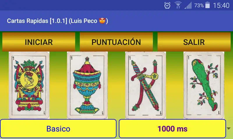 Play Cartas rapidas  and enjoy Cartas rapidas with UptoPlay