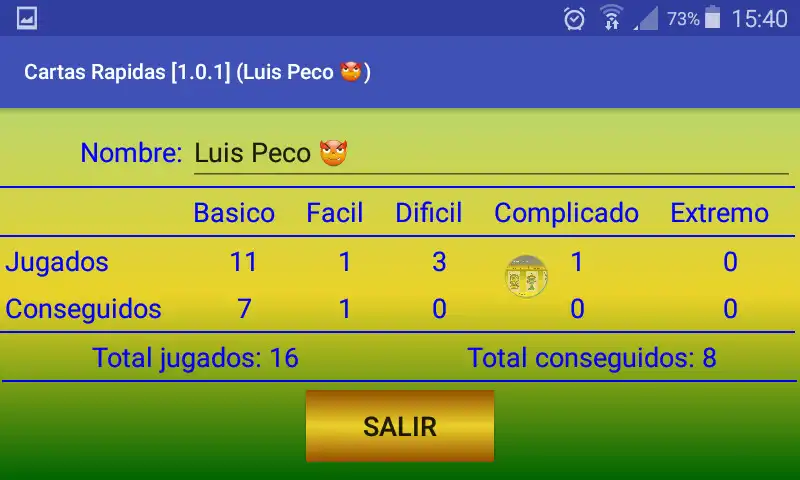 Play Cartas rapidas as an online game Cartas rapidas with UptoPlay