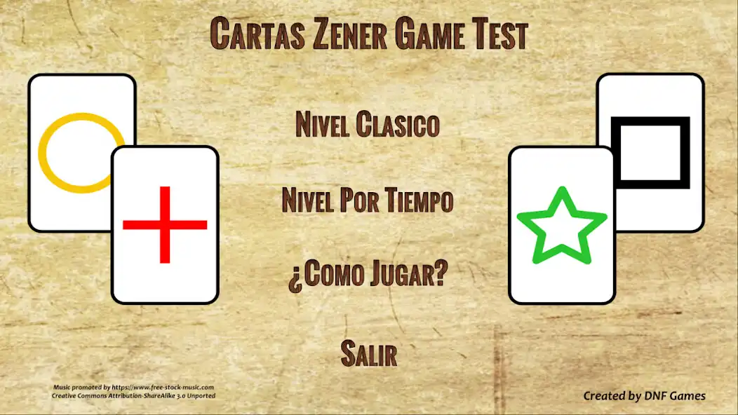 Play Cartas Zener  and enjoy Cartas Zener with UptoPlay