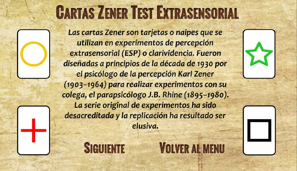 Play Cartas Zener as an online game Cartas Zener with UptoPlay