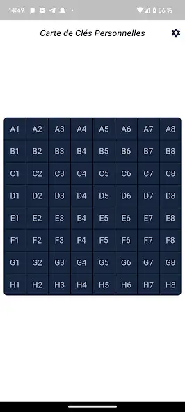 Play Carte Clés Personnelles as an online game Carte Clés Personnelles with UptoPlay