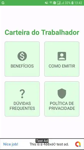 Play Carteira Trabalhador Digital  and enjoy Carteira Trabalhador Digital with UptoPlay