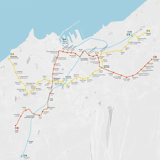 Play Carte Tram Casablanca plan APK Play Carte Tram Casablanca plan APK