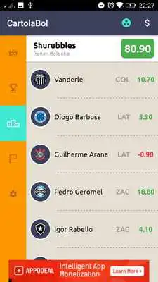 Play CartolaBol Play CartolaBol