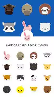 Play Cartoon Animal Faces Mask
