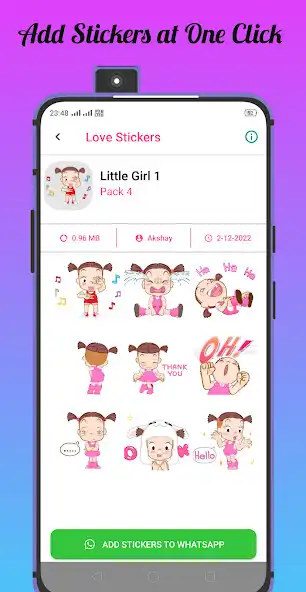 Play Cartoon Animated Stickers 2023 as an online game Cartoon Animated Stickers 2023 with UptoPlay