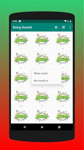 Play Cartoon Boing Sounds as an online game Cartoon Boing Sounds with UptoPlay
