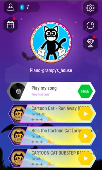 Play Cartoon Cat Hop Tiles Edm Rush Games  and enjoy Cartoon Cat Hop Tiles Edm Rush Games with UptoPlay