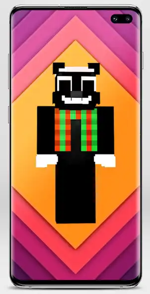 Play Cartoon Cat Skin For Minecraft  and enjoy Cartoon Cat Skin For Minecraft with UptoPlay