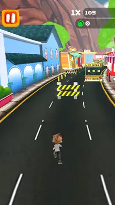 Play Cartoon City Run 1D Play Cartoon City Run 1D
