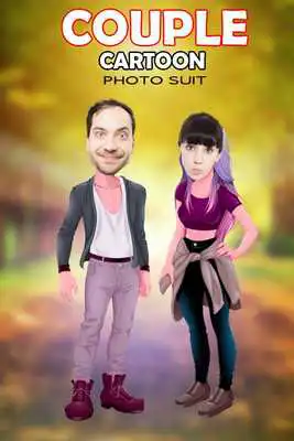 Play Cartoon Couple Photo Suit - Cartoon Photo Editor