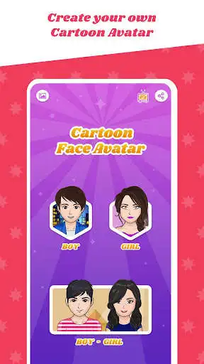 Play Cartoon Face Avatar Maker - 2021  and enjoy Cartoon Face Avatar Maker - 2021 with UptoPlay