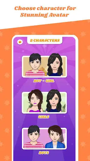 Play Cartoon Face Avatar Maker - 2021 as an online game Cartoon Face Avatar Maker - 2021 with UptoPlay