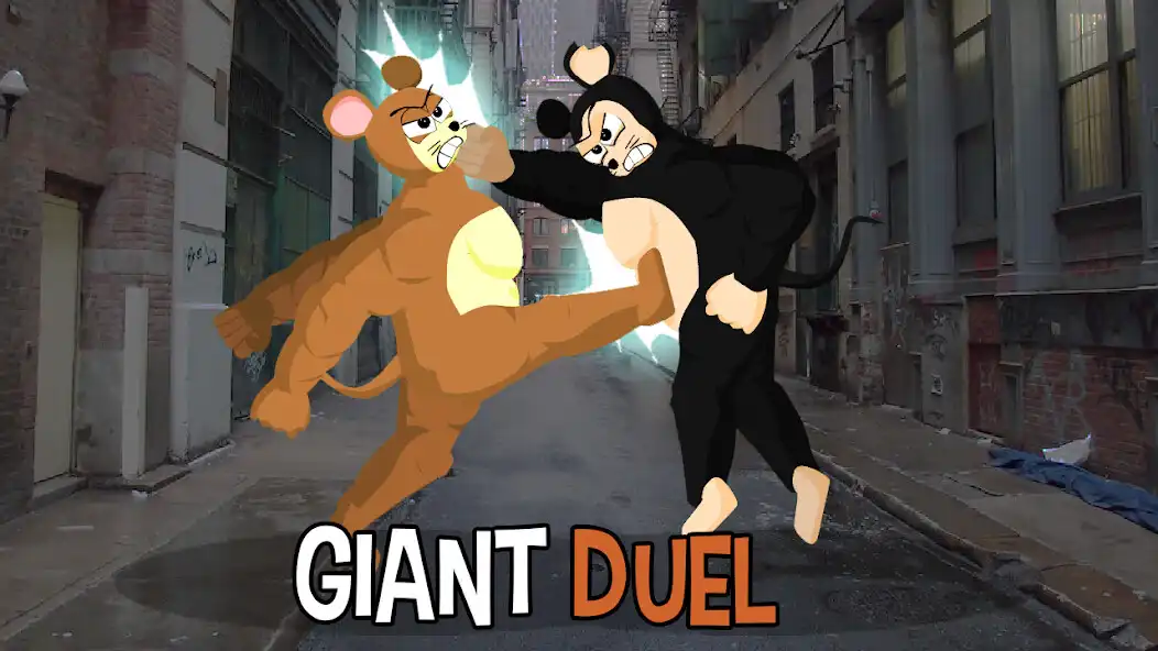 Play Cartoon Fight: Mice Brawl as an online game Cartoon Fight: Mice Brawl with UptoPlay