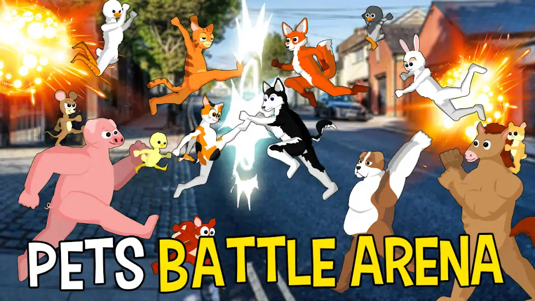 Play Cartoon Fight: Pets Arena  and enjoy Cartoon Fight: Pets Arena with UptoPlay