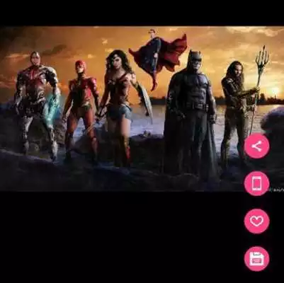 Play cartoon justice league wallpaper