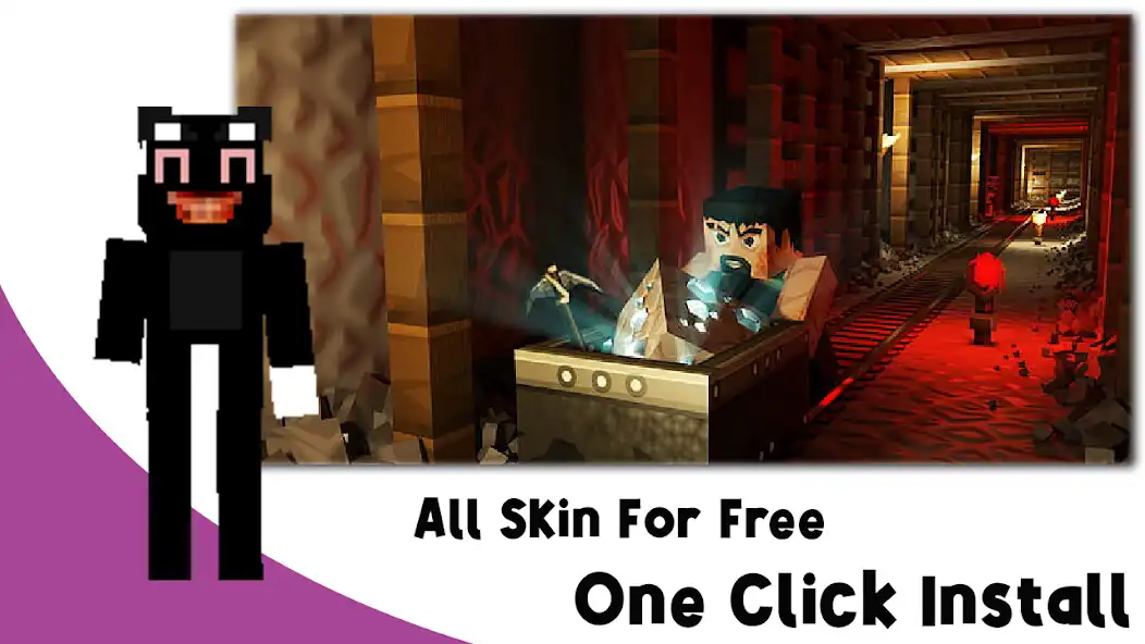 Play Cartoon Mod for Minecraft PE  and enjoy Cartoon Mod for Minecraft PE with UptoPlay
