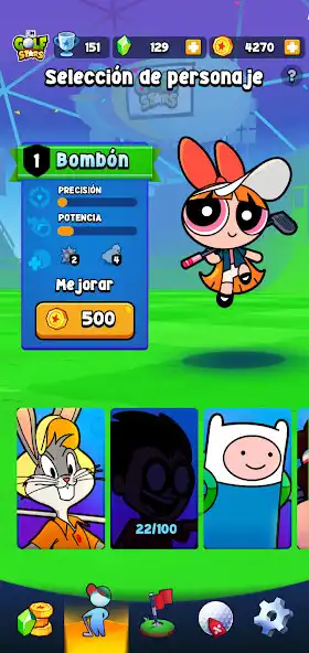 Play Cartoon Network Golf Stars as an online game Cartoon Network Golf Stars with UptoPlay