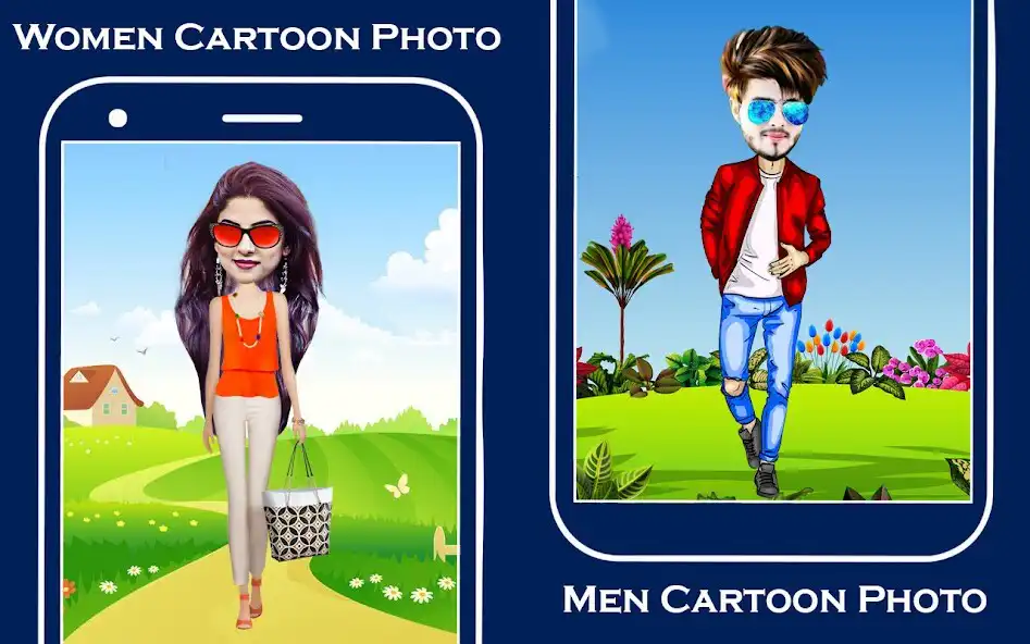 Play Cartoon photo editor suit  and enjoy Cartoon photo editor suit with UptoPlay