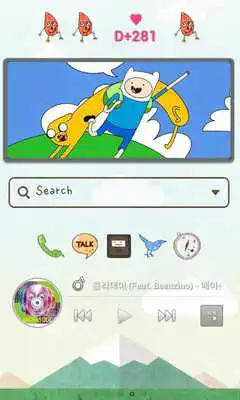 Play CartoonPlay LINE LauncherTheme