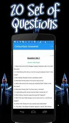 Play Cartoon Quiz Answered