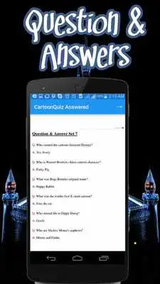Play Cartoon Quiz Answered