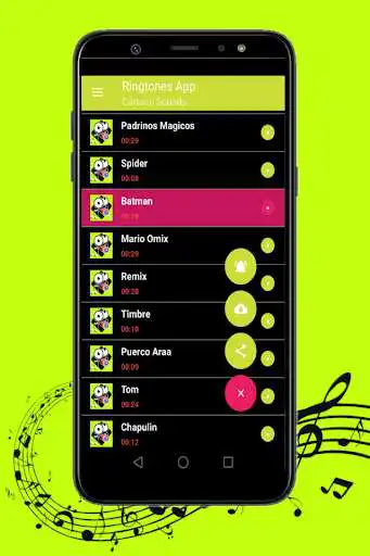 Play Cartoon ringtones app as an online game Cartoon ringtones app with UptoPlay
