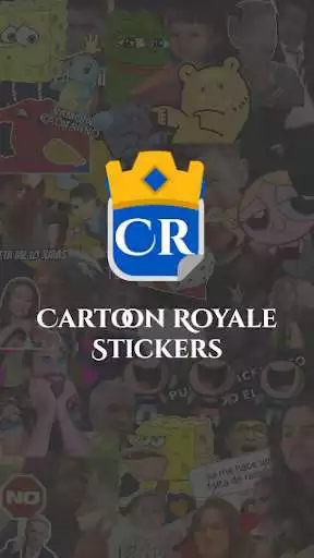 Play Cartoon Royale Stickers - Stickers para WhatsApp  and enjoy Cartoon Royale Stickers - Stickers para WhatsApp with UptoPlay