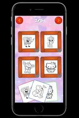 Play Cartoons Coloring Book Pages