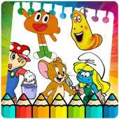 Free play online Cartoons hero coloring pages APK Free play online Cartoons hero coloring pages APK