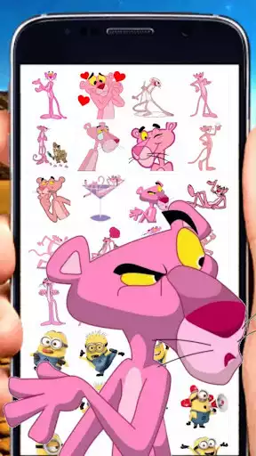 Play Cartoon Stickers for WhatsApp as an online game Cartoon Stickers for WhatsApp with UptoPlay